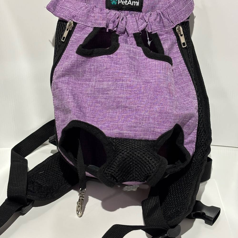 Pet Carrier Backpack PetAmi (S) Purple